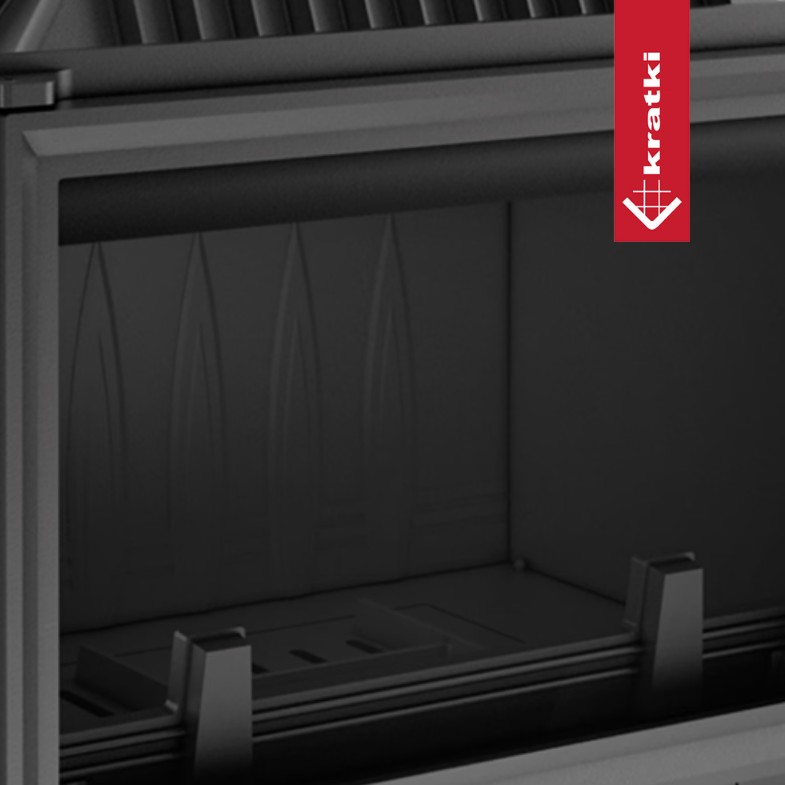 Kominek powietrzny żeliwny KRATKI ANTEK DECO 10 kW Ø 150 - obrazek 2
