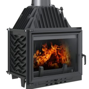 Kominek powietrzny żeliwny KRATKI ZUZIA ECO 12 kW Ø 150