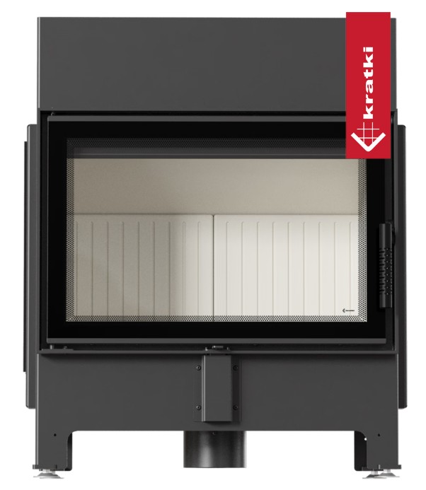 Kominek KRATKI ZIBI ECO 9,9 kW Ø 180 z domykaniem - obrazek 2