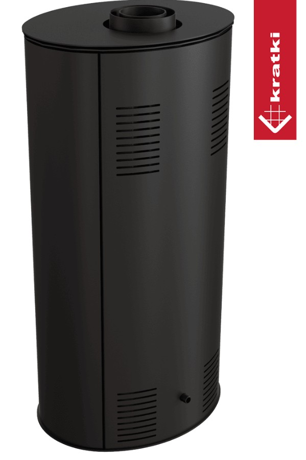 Piec na gaz propan butan KRATKI AB Ø 100/150 4 kW - obrazek 5