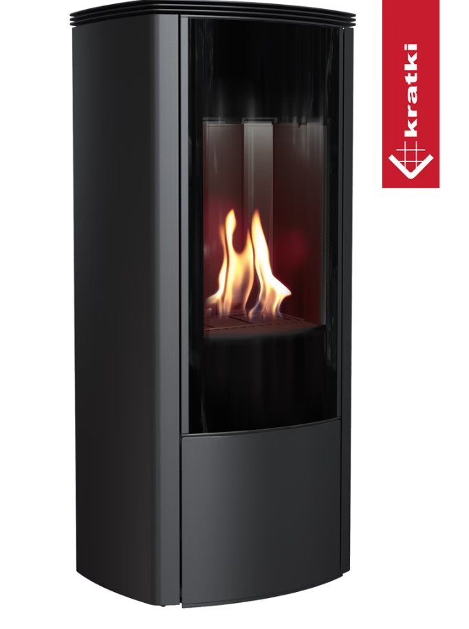 Piec na gaz propan butan KRATKI ENYO Ø 100/150 4 kW