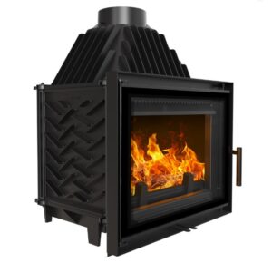 Kominek powietrzny żeliwny KRATKI ZOSIA DECO 12kW Ø 200