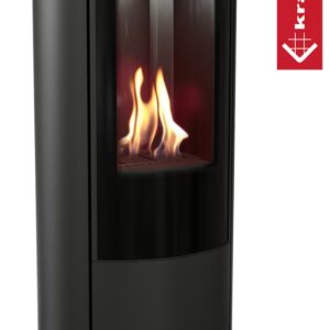 Piec stalowy na gaz propan butan KRATKI AB ENYO Ø 100/150 4 kW