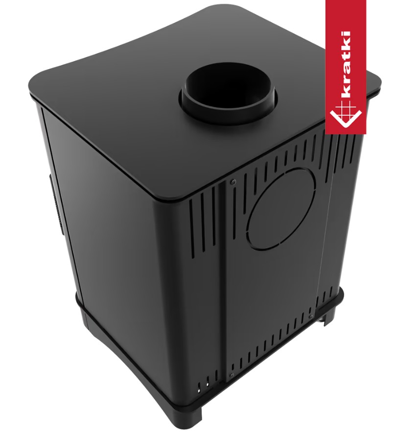 Piec stalowy koza KRATKI K5 Ø 150 7 kW - obrazek 6