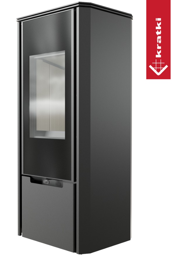 Piec wolnostojący KOZA KRATKI ENYO Ø 150 8 kW - obrazek 3