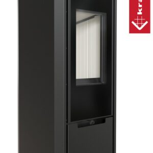 Piec wolnostojący KOZA KRATKI ENYO Ø 150 8 kW