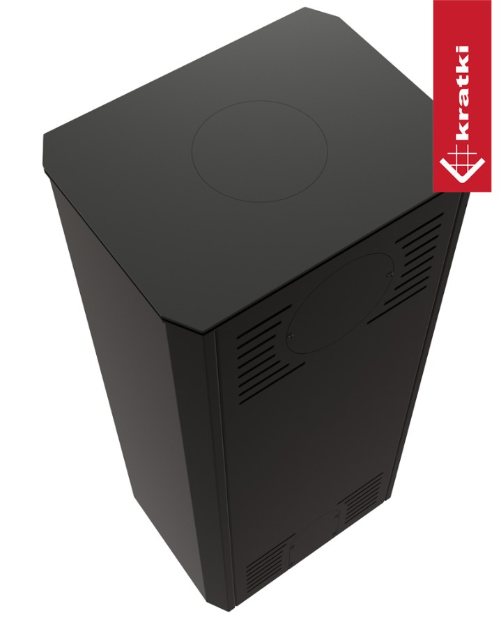 Piec wolnostojący KOZA KRATKI ENYO Ø 150 8 kW - obrazek 4