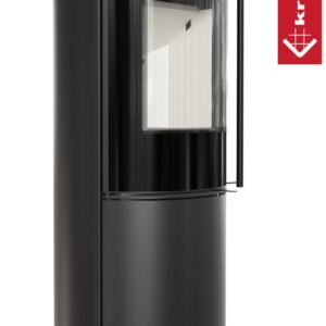 Piec stalowy KRATKI SVEN Ø 150 7 kW z domykaniem