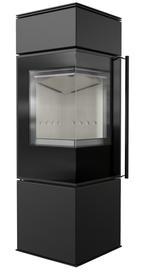 Piec stalowy KRATKI REN/S lewy Ø 150 7 kW - obrazek 2