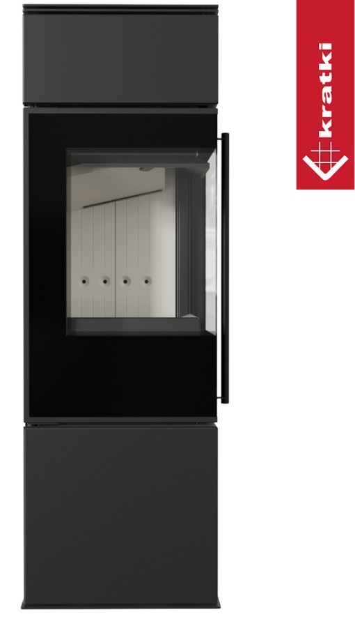 Piec stalowy KRATKI REN/S lewy Ø 150 7 kW - obrazek 3