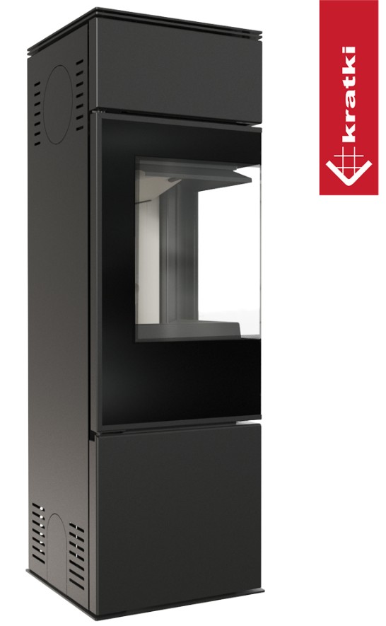 Piec stalowy KRATKI REN/S lewy Ø 150 7 kW - obrazek 4
