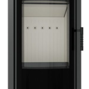 Kominek wolnostojący KRATKI TITAN Panorama Ø 150 11 kW