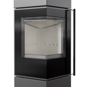 Piec stalowy KRATKI REN/M lewy Ø 150 7 kW