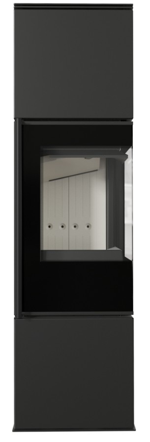 Piec stalowy KRATKI REN/M prawy Ø 150 7 kW z domykaniem - obrazek 3