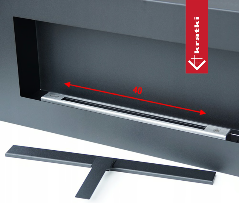 Biokominek wiszący DELTA FLAT certyfikat TÜV - obrazek 3