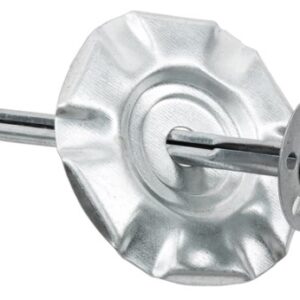 Metalowy kołek TDM talerzowy 8x110mm - niepalny, do płyt żaroodpornych
