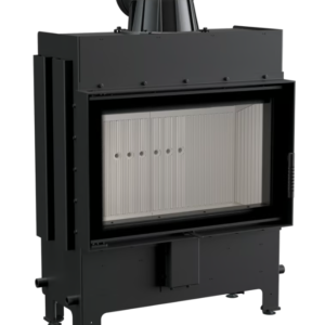 Kominek powietrzny stalowy KRATKI LUCY SLIM 10 kW Ø 160