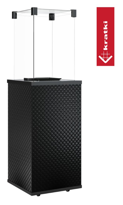 Ogrzewacz tarasowy Patio Mini szklany pikowany automat 8,2 kW - obrazek 2