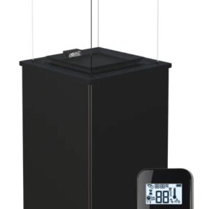 Ogrzewacz tarasowy Patio Mini sterowanie pilot 8,2 kW