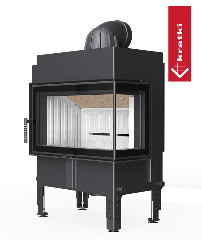 Kominek do akumulacji KRATKI NORRA PRAWY 9,9 kW Ø 200 - obrazek 5